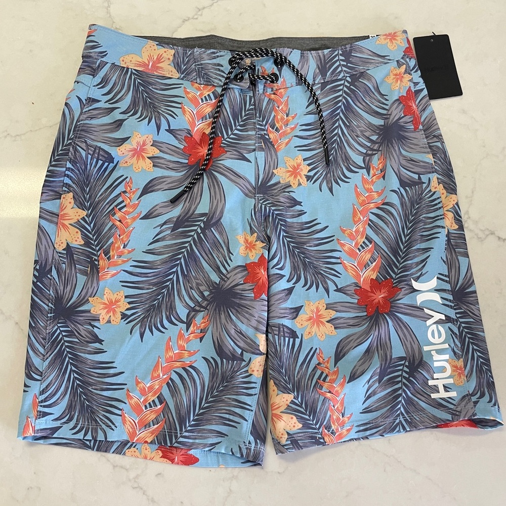 NWT Hurley Men’s Board-shorts Size 32